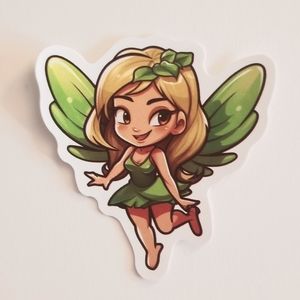 10/$10 Green Fairy Sticker